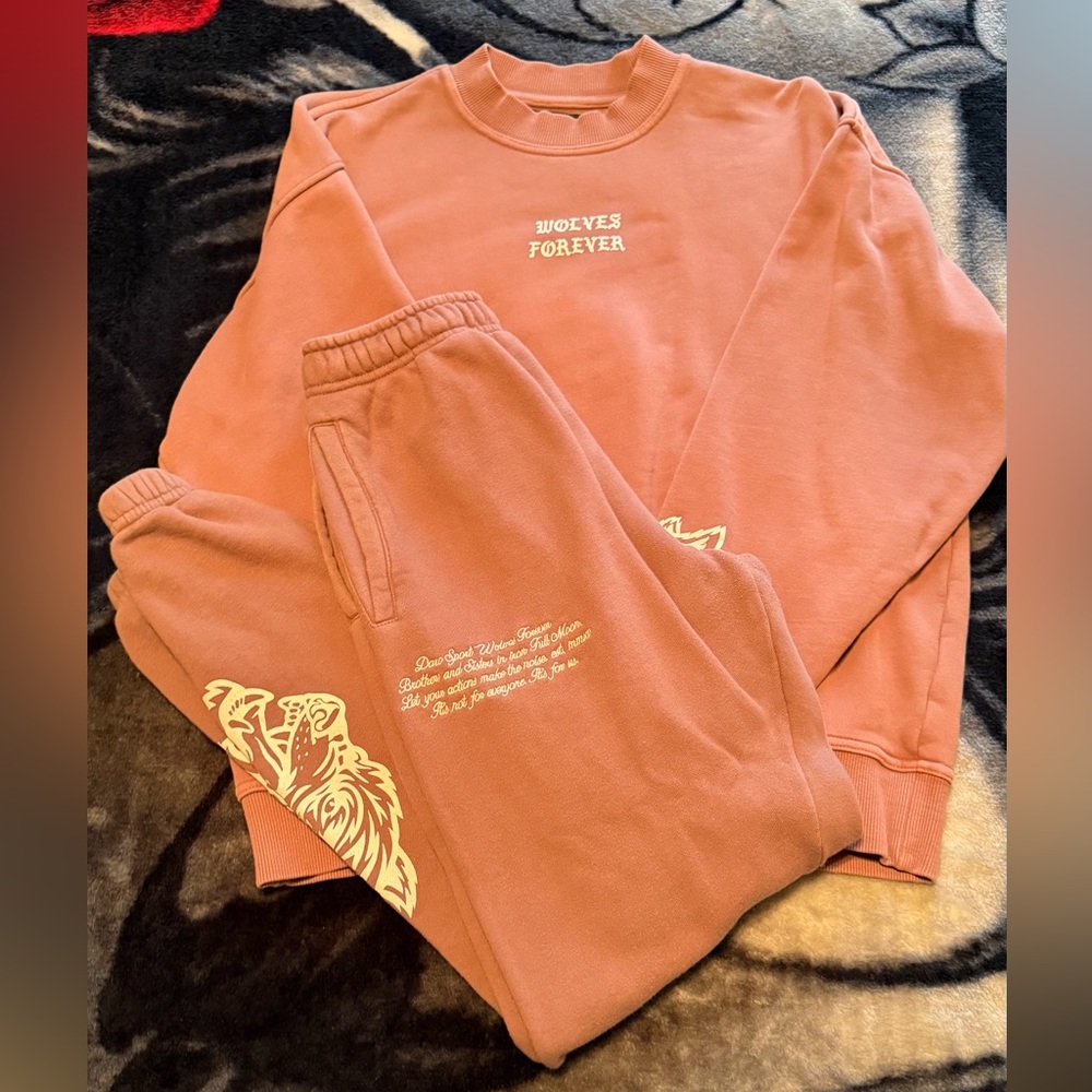 Darc Sport Pink Sweatshirt & Jogger Set